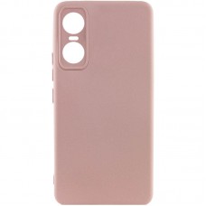 Чохол Silicone Cover Lakshmi Full Camera (A) для Tecno Pop 6 Pro Рожевий / Pink Sand