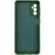 Чохол TPU GETMAN Liquid Silk Full Camera для Samsung Galaxy A35 Зелений / Dark green