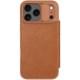 Шкіряний чохол-книжка Nillkin Qin Pro Camshield для Apple iPhone 17 Pro (6.3") Brown