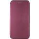 Шкіряний чохол-книжка Classy для Samsung Galaxy A21s Бордовий Шкіряний чохол-книжка Classy для Samsung Galaxy A21s Бордовий