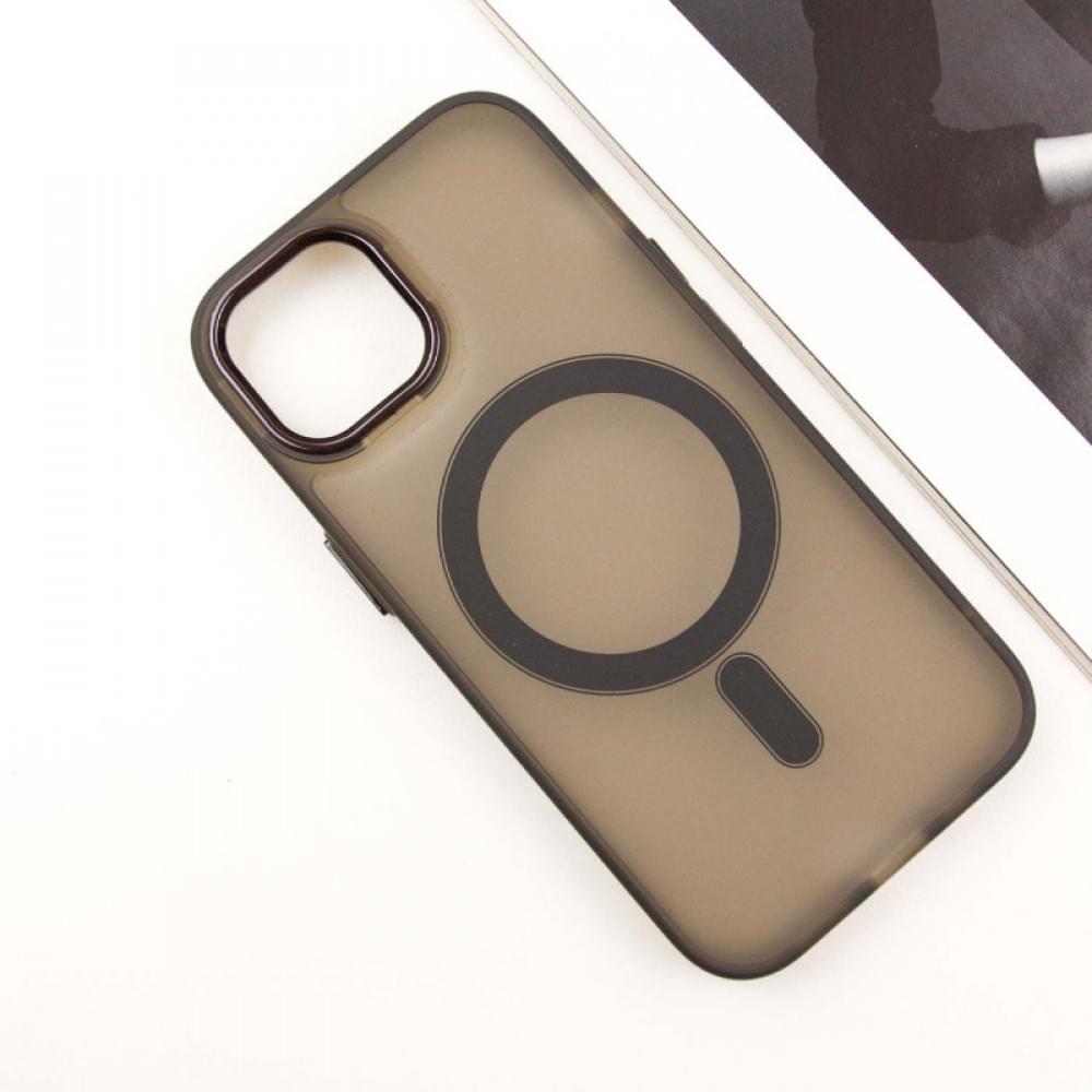 Чехол TPU+PC Lily with MagSafe для Apple iPhone 15 (6.1")