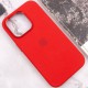 Чехол Silicone Case Metal Buttons (AA) для Apple iPhone 14 Pro (6.1")