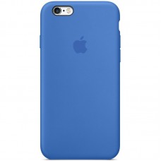 Чохол Silicone Case Full Protective (AA) для Apple iPhone 6/6s (4.7") Синій / Capri Blue