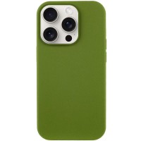 Чохол Silicone Case Full Protective (AA) NO LOGO для Apple iPhone 14 Pro (6.1") Зелений / Dark Olive