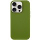 Чохол Silicone Case Full Protective (AA) NO LOGO для Apple iPhone 14 Pro (6.1") Зелений / Dark Olive