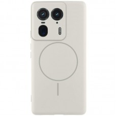 Чохол Silicone Cover Lakshmi Full Camera (AA) with MagFit для Motorola Edge 50 Ultra Білий / White
