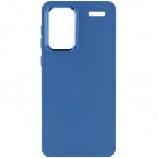 TPU чохол Bonbon Metal Style для Xiaomi Redmi Note 13 Pro+ Синій / Denim Blue