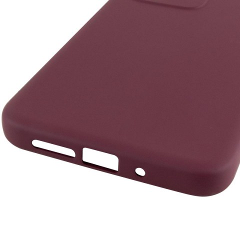 Чохол TPU GETMAN Liquid Silk Full Camera для Xiaomi Redmi 15 (EU) Бордовий / Marsala