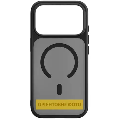 TPU+PC чохол Blueo Skin Friendly Frosted with MagSafe для Apple iPhone 17 Air (6.5") Чорний
