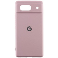 Чохол Silicone Cover Lakshmi Full Camera (AA) with logo для Google Pixel 8a Рожевий / Pink Sand