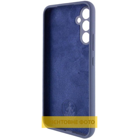 Чохол Silicone Cover Lakshmi Full Camera (AAA) для Samsung Galaxy S25 Edge Темно-синій / Midnight blue