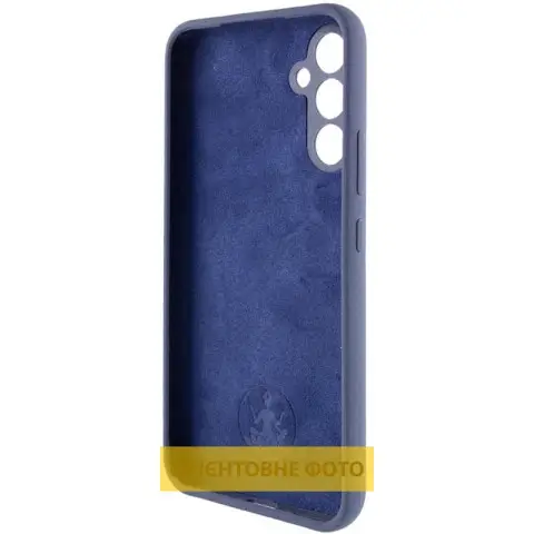 Чохол Silicone Cover Lakshmi Full Camera (AAA) для Samsung Galaxy S25 Edge Темно-синій / Midnight blue