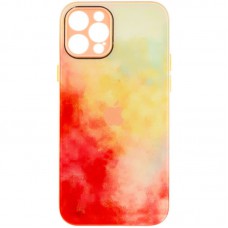 Чехол TPU+Glass Impasto abstract для Apple iPhone 12 Pro Max (6.7")