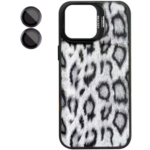 Чохол TPU+PC Wild Leopard with MagSafe and Lens для Apple iPhone 13 / 14 (6.1") Black