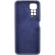 Чохол Silicone Cover Lakshmi Full Camera (AAA) для Xiaomi Redmi Note 11 (Global) / Note 11S Темно-синій / Midnight blue