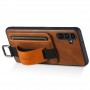 Кожаный чехол Wallet case and straps для Samsung Galaxy S24+