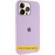 Чохол Silicone Case (AA) Logo with MagSafe для Apple iPhone 16 Pro Max (6.9") Бузковий / Lilac