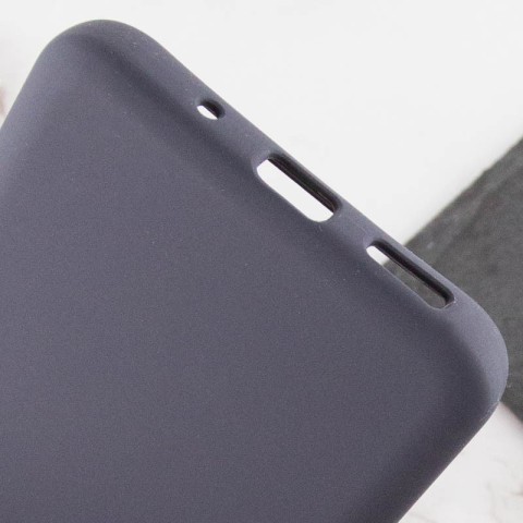Чохол Silicone Cover Lakshmi Full Camera (AAA) для Xiaomi Redmi 12C Сірий / Dark Gray
