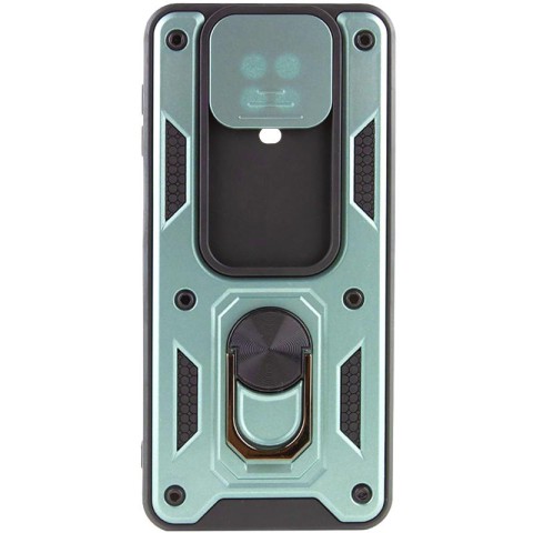 Чохол Ummi Camshield Serge Ring для Xiaomi Redmi Note 9s / Note 9 Pro / 9 Pro Max Зелений