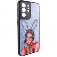 TPU+PC чохол Prisma Ladies для Samsung Galaxy S23 Ultra Rabbit
