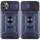 Ударостійкий чохол Camshield Serge Ring для Apple iPhone 11 Pro (5.8") Синій