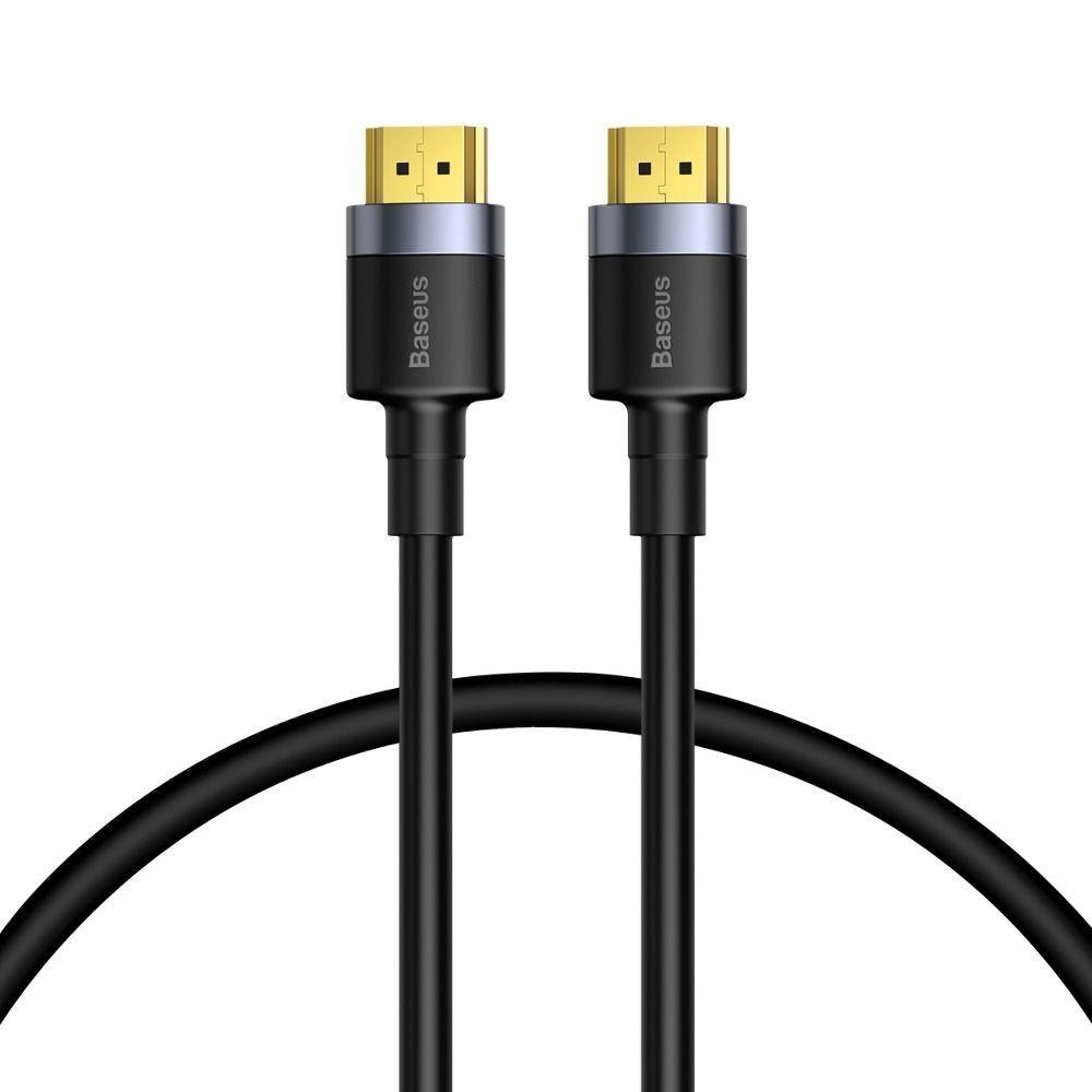 Дата кабель Baseus HDMI Cafule Series 4KHDMI Male To 4KHDMI Male (2m) (CADKLF-F) Чорний