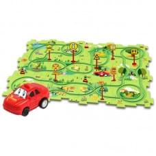 Розвиваюча іграшка-пазл SHT 1103B Forest Park (25pcs) Green