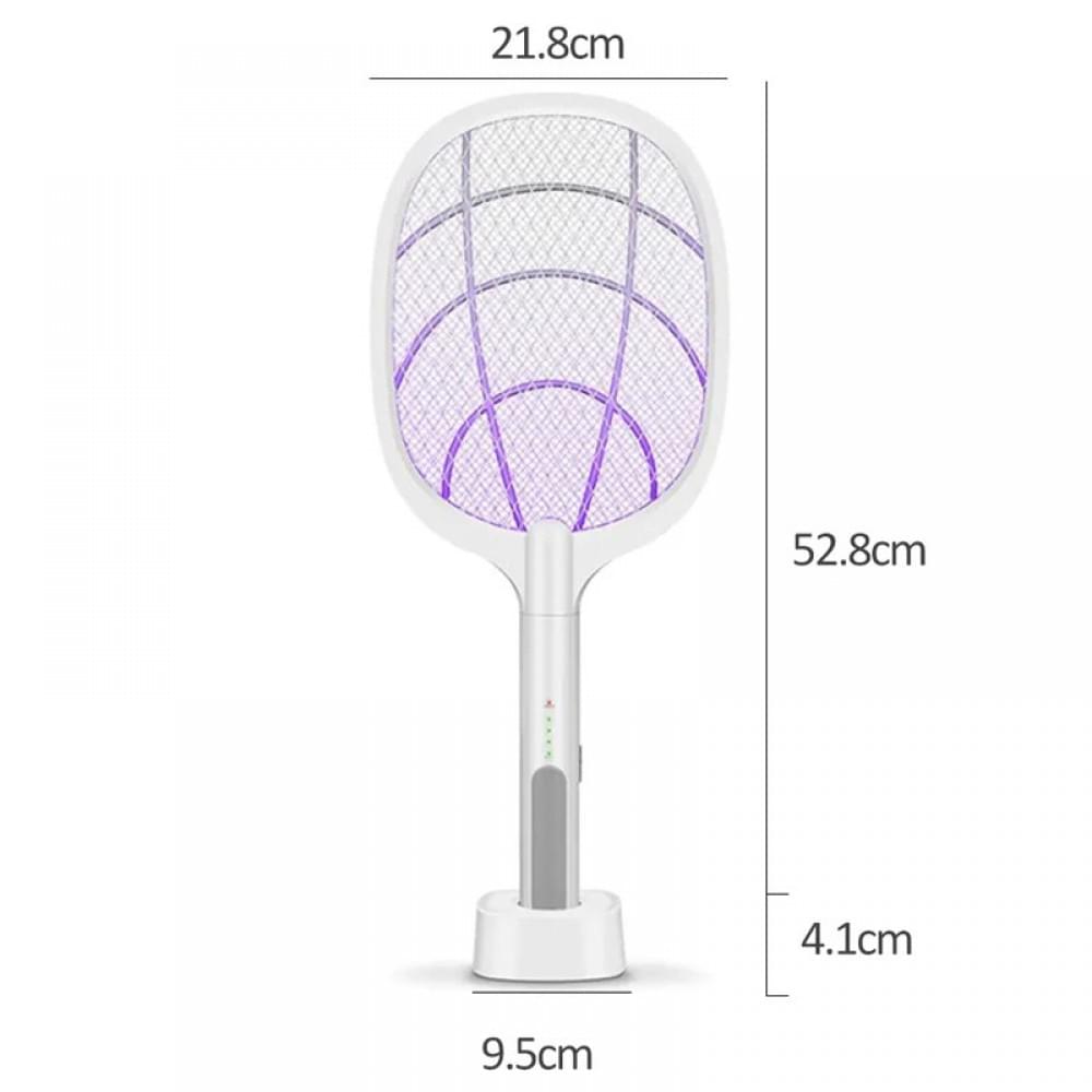 Пастка для комах з UV підсвічуванням WD-947 Rechargeable 1200 mAh White