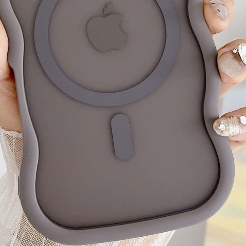 Чохол TPU+PC Undine with MagSafe для Apple iPhone 15 (6.1") Grey