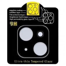 Защитное стекло на камеру Full Block (тех.пак) для Apple iPhone 13 mini (5.4") / 13 (6.1")