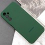 Чохол Silicone Cover Lakshmi Full Camera (AAA) with Logo для Samsung Galaxy A15 4G/5G / M15 5G Зелений / Cyprus Green