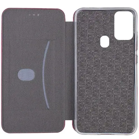 Шкіряний чохол (книжка) Classy для Samsung Galaxy A21s Бордовий