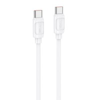 Дата кабель Hoco X115 Surpass Type-C to Type-C 240W (1m) White