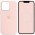 Чохол Silicone case (AAA) full with Magsafe and Animation для Apple iPhone 14 Pro Max (6.7") Рожевий / Chalk Pink