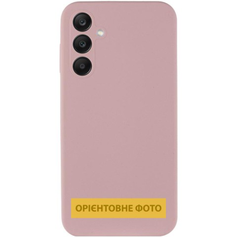 Чохол Silicone Cover Lakshmi Full Camera (AAA) для Samsung Galaxy A10s Рожевий / Pink Sand