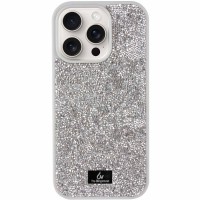 TPU чохол Bling World Rock Diamond для Apple iPhone 14 Pro (6.1") Срібний