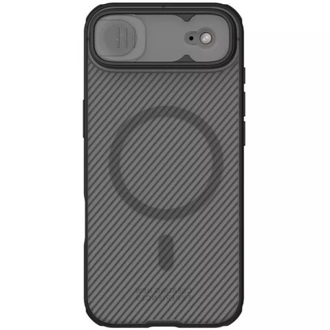 Карбонова накладка Nillkin CamShield Pro Magnetic для Apple iPhone 17 Air (6.5") Transparent black