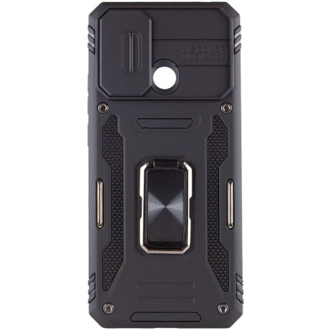 Ударостійкий чохол Camshield Army Ring для Xiaomi Redmi 10C Чорний / Black