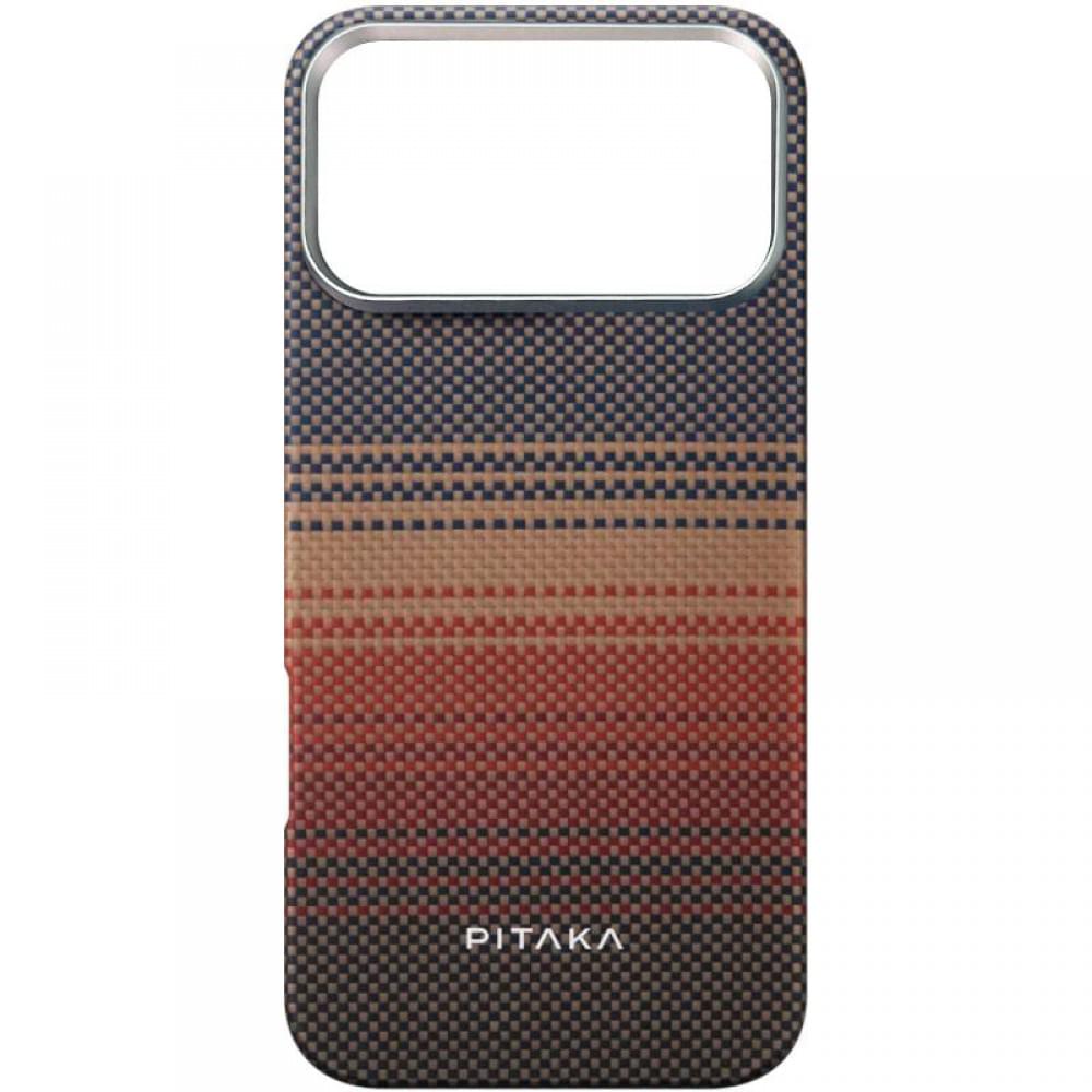 Чохол PC PITAKA with MagSafe для Apple iPhone 17 Pro (6.3") Sunset