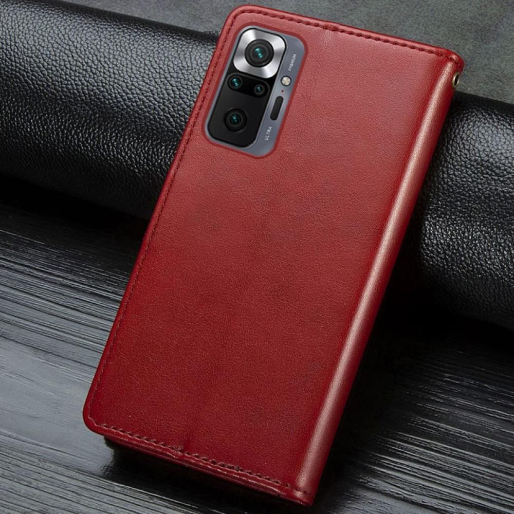 Кожаный чехол-книжка GETMAN Gallant (PU) для Xiaomi Redmi Note 10 Pro / 10 Pro Max