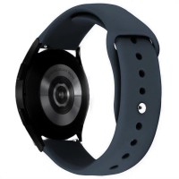 Силіконовий ремінець Sport для Smart Watch 20mm Сірий / Dark Gray