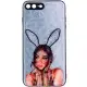 TPU+PC чохол Prisma Ladies для Apple iPhone 7 plus / 8 plus (5.5") Rabbit
