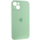 Чохол Silicone Case Full Camera Protective (AA) для Apple iPhone 13 (6.1") Зелений / Pistachio