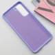 Чохол Silicone Cover Lakshmi (AA) для Samsung Galaxy S21 Бузковий / Dasheen
