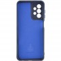 Чохол Silicone Cover Lakshmi Full Camera (AAA) для Samsung Galaxy A32 4G Темно-синій / Midnight blue