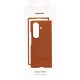 Шкіряний чохол Leather Case (AAA) для Samsung Galaxy Z Fold7 Tan