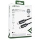 Дата кабель Acefast C19-03 Type-C to Type-C 60W (1.2m) Black