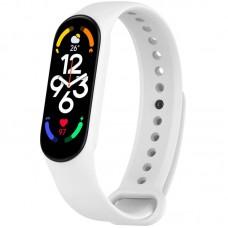 Силіконовий ремінець для Xiaomi Mi Band 7/6/5/4/3 Білий / White