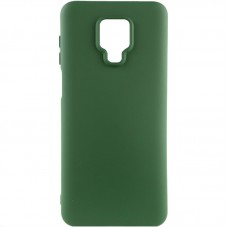 Чохол Silicone Cover Lakshmi (AA) для Xiaomi Redmi Note 9s / Note 9 Pro / Note 9 Pro Max Зелений / Dark green