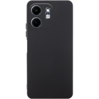 Чохол TPU GETMAN Liquid Silk Full Camera для TECNO Spark Go 2 Чорний / Black